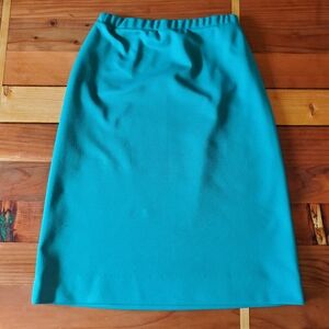 VTG teal skirt